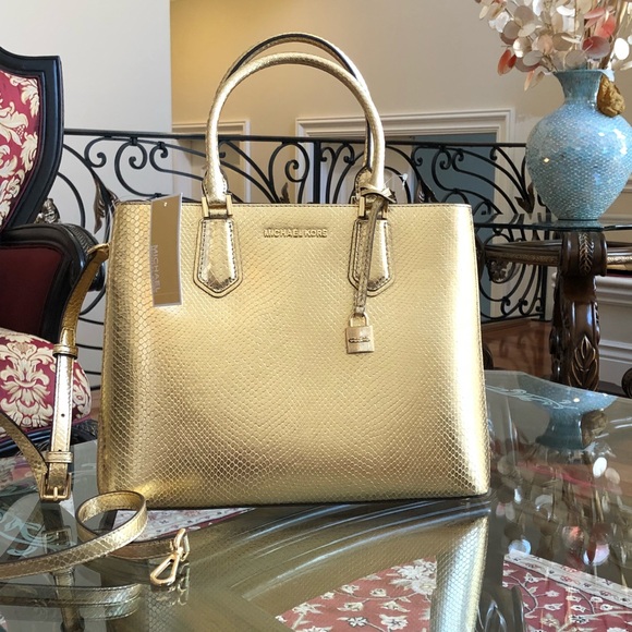 Authentic Michael kors Adele LG satchel&wallet set - Picture 8 of 8